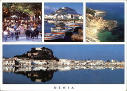 Greetings Denia, Spain Postcard Postcard