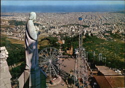 General View from Tibidabo Postcard