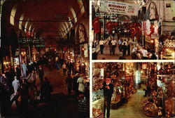 Views from the Grand Bazaar Istanbul, Turkey Greece, Turkey, Balkan States Postcard Postcard