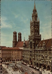 Frauenkirche und Rathaus Postcard