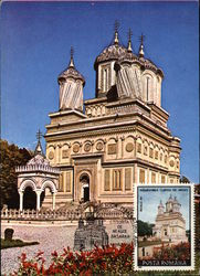 Mănăstirea Curtea de Argeș Postcard