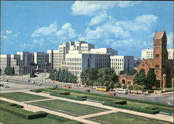 Republic Council Hall (l), Cathedral of Film Learning (r) Republic Council Hall (l), Cathedral of Film Learning (r)
