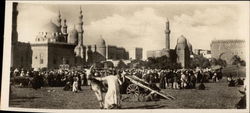 Native Market near the Sultan Hassan Mosque Postcard