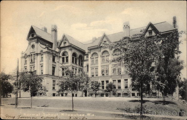 View of Normal School Milwaukee Wisconsin