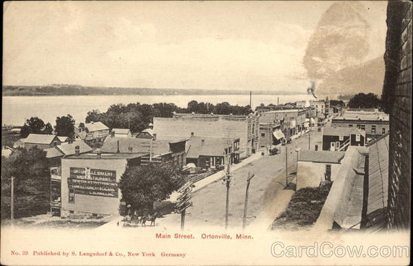 Main Street Ortonville Minnesota
