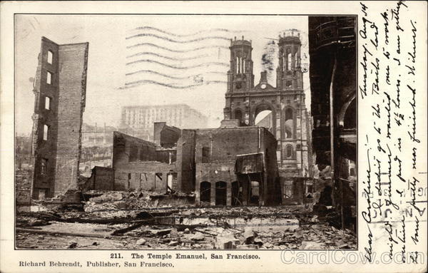 The Temple Emanuel San Francisco California