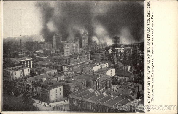 The Great Earthquake and Fire San Francisco California