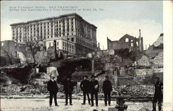 New Fairmont Hotel San Francisco California