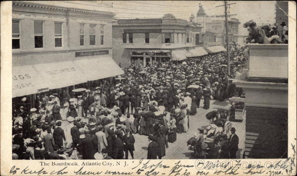 The Boardwalk Atlantic City New Jersey