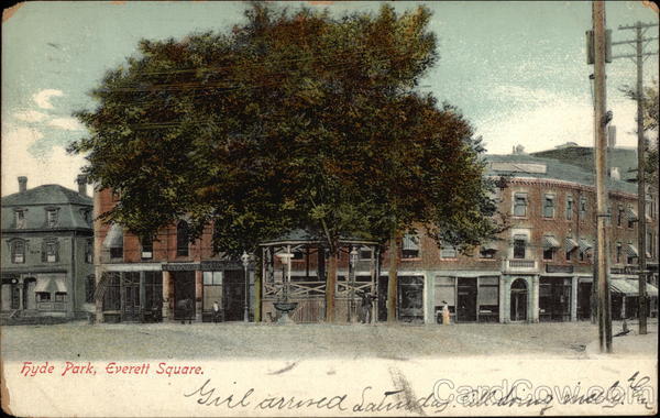 Everett Square Hyde Park Massachusetts