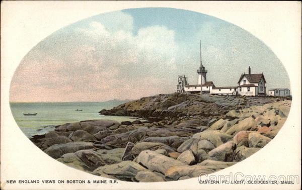 Eastern Pt. Light Gloucester Massachusetts