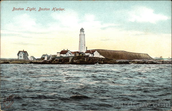 Boston Light, Boston Harbor Massachusetts