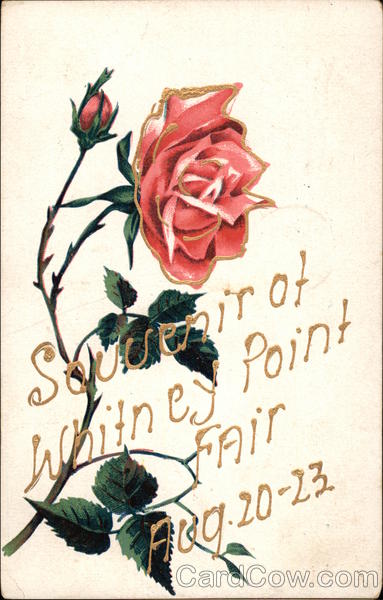 Souvenir of Whitney Point Fair, Aug. 20-23 New York