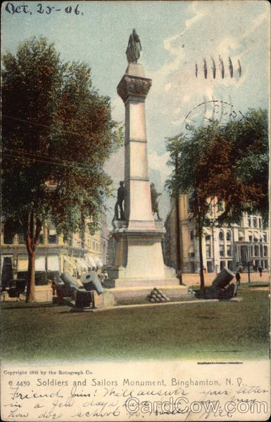 Soldiers and Sailors Monument Binghamton New York