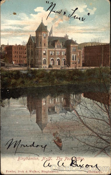 The Post Office Binghamton New York