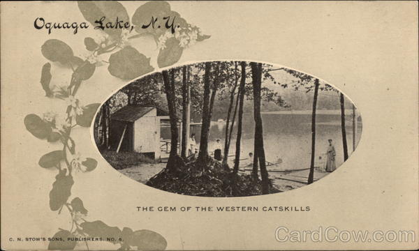 The Gem of the Western Catskills Oquaga Lake New York