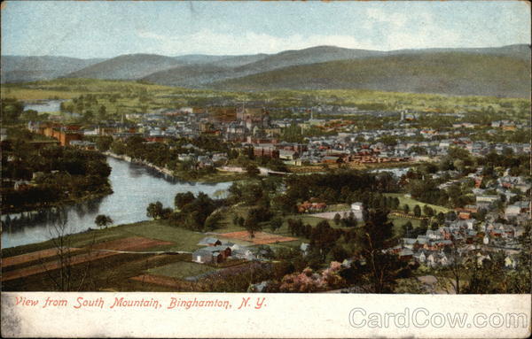 View from South Mountain Binghamton New York