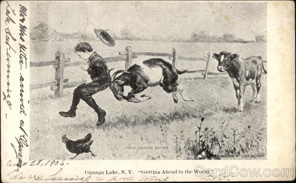 Getting Ahead in the World Oquaga Lake New York