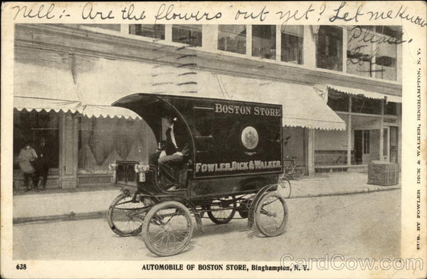 Automobile of Boston Store Binghamton New York