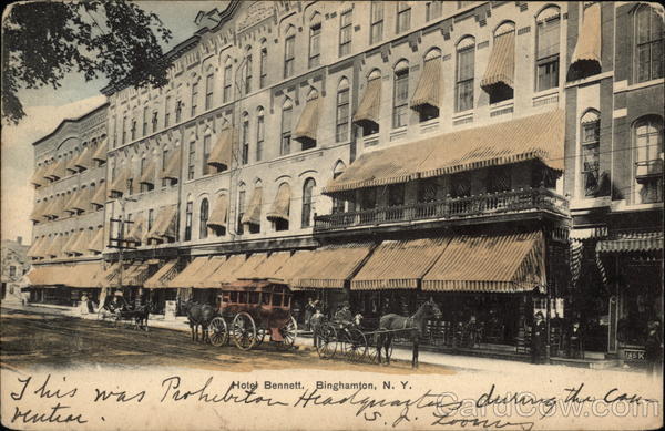 Hotel Bennett Binghamton New York