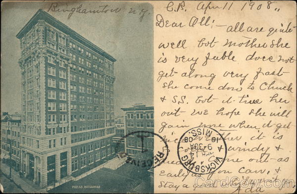 Press Buildings Binghamton New York