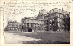 Vassar College - Main Building Postcard