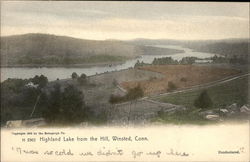 Highland Lake from the Hill Highland Lake from the Hill