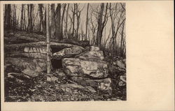 Israel Putnam's Wolf Den Postcard