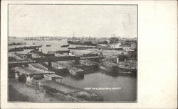 View of Port Postcard