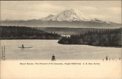 Mount Rainier Washington Postcard Postcard