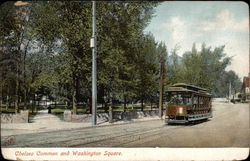 Chelsea Common and Washington Square Postcard