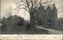 Shattuck and Williston Halls Postcard