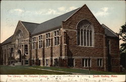 The Library, Mt. Holyoke College South Hadley, MA Postcard Postcard