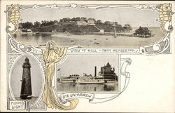 Views Near Cohasset Postcard