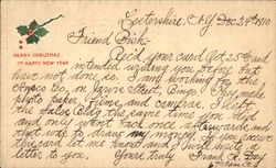 Merry Christmas & Happy New Year Postcard