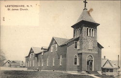 St. James Church Lestershire, NY Postcard Postcard