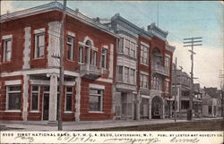 First National Bank & Y.M.C.A. Building Postcard