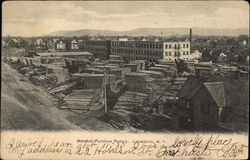 Marshall Furniture Factory Postcard