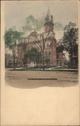 High School Binghamton, NY Postcard Postcard