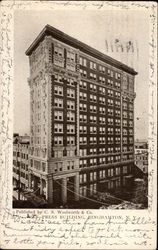 Press Building Binghamton, NY Postcard Postcard