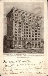 Security Mutual Life Insurance Building Postcard