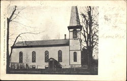 First Presbyterian Church Conklin, NY Postcard Postcard