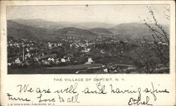 The Village of Deposit Postcard