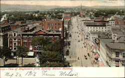 view of Binghamton from Security Mutual Building Postcard