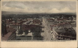 View of Town from Security Mutual Building Postcard