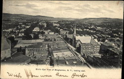 Bird's Eye View of Binghamton, N. Y., looking east New York Postcard Postcard