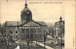 Broome County Court House Postcard