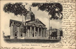 View of Court House Postcard