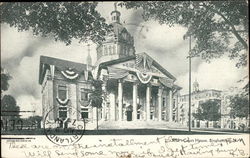 View of Court House Postcard