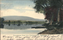 Susquehanna River from Chenango Point Postcard